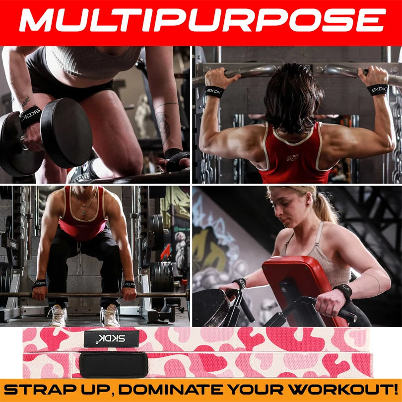 StrengthMax™ Anti-Slip Weightlifting Straps TM