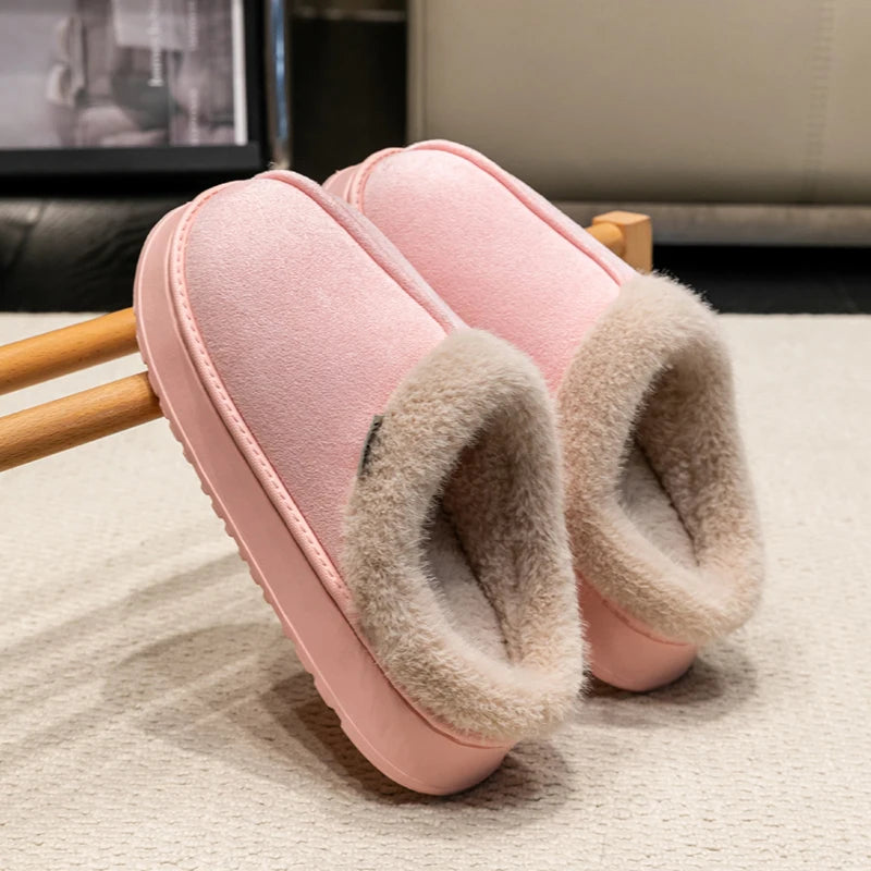 Premium Fluffy Winter Slippers for Couple