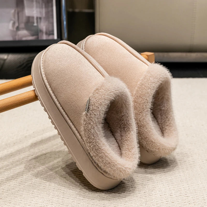 Premium Fluffy Winter Slippers for Couple