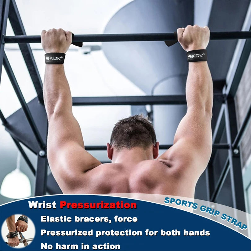 StrengthMax™ Anti-Slip Weightlifting Straps TM