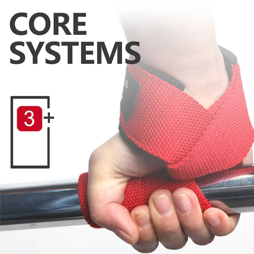 StrengthMax™ Anti-Slip Weightlifting Straps TM