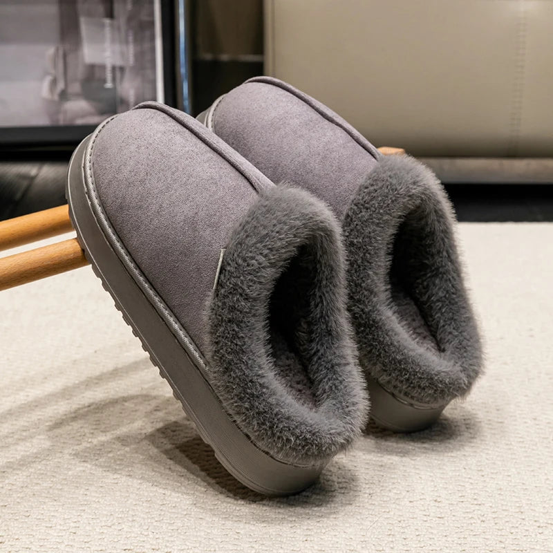 Premium Fluffy Winter Slippers for Couple